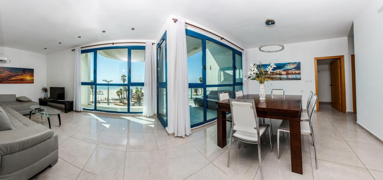 Ocean Front Apartments First Line To The Beach Tel Aviv Eksteriør bilde