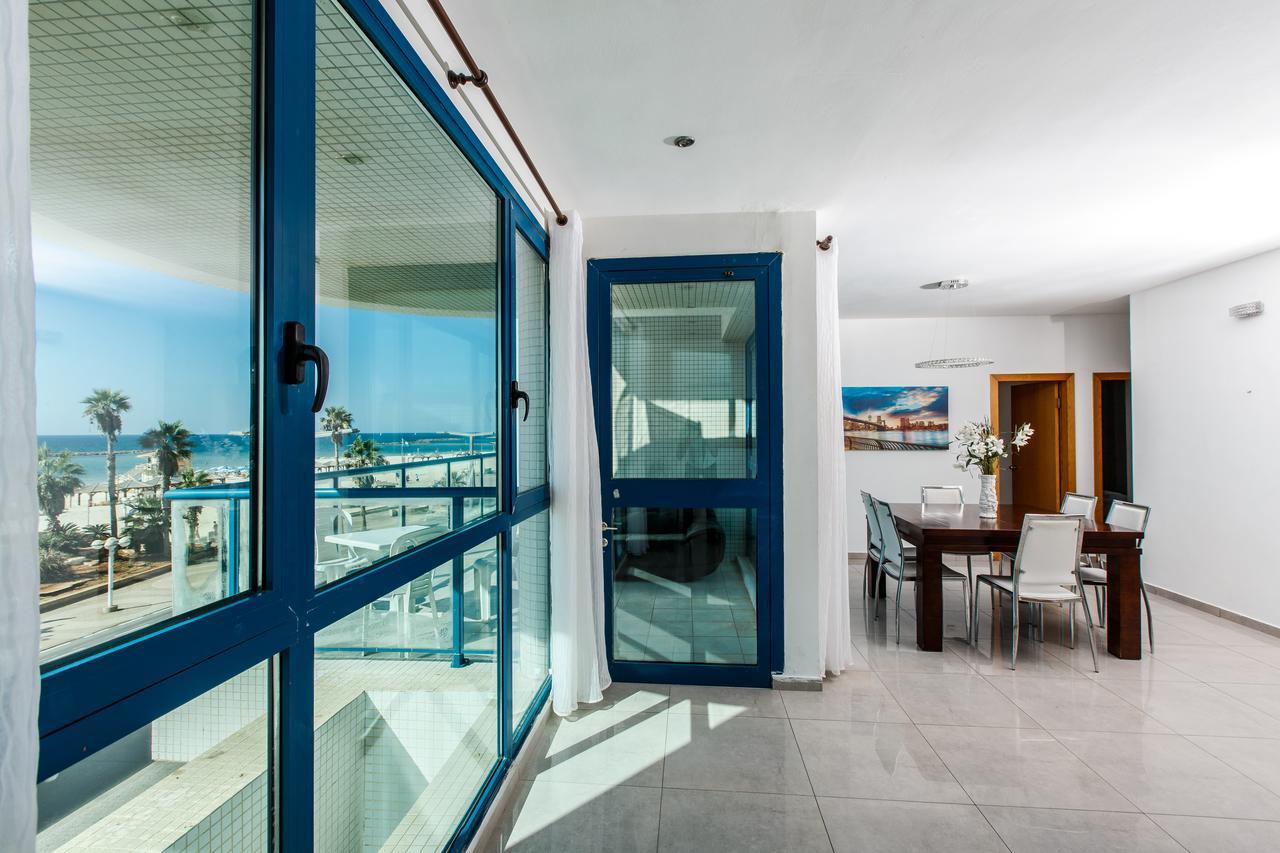 Ocean Front Apartments First Line To The Beach Tel Aviv Eksteriør bilde
