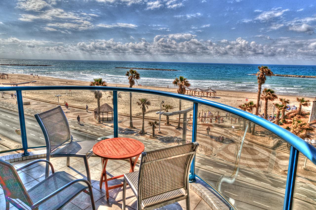 Ocean Front Apartments First Line To The Beach Tel Aviv Eksteriør bilde